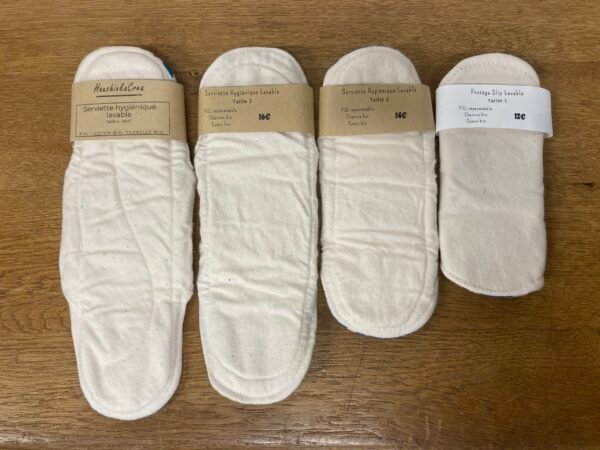 Serviette hygiénique lavable