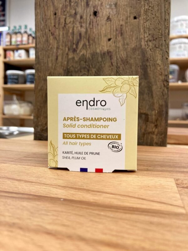 Après-shampoing solide