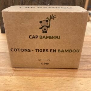 Cotons-tiges en bambou