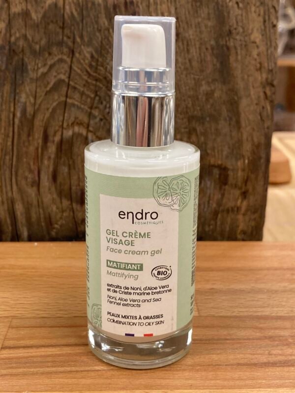 Gel visage matifiant