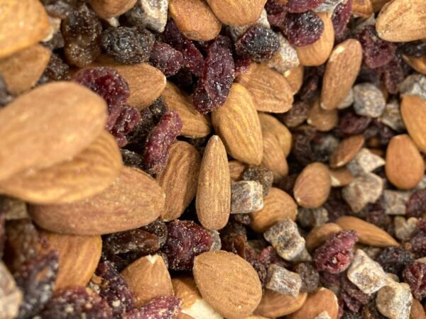 Mélange énergie amandes et fruits secs