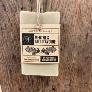 Savons - Savonnerie Buissonnière - Menthe & lait d'avoine