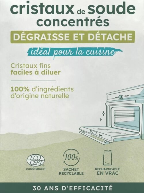 Cristaux de soude concentrés