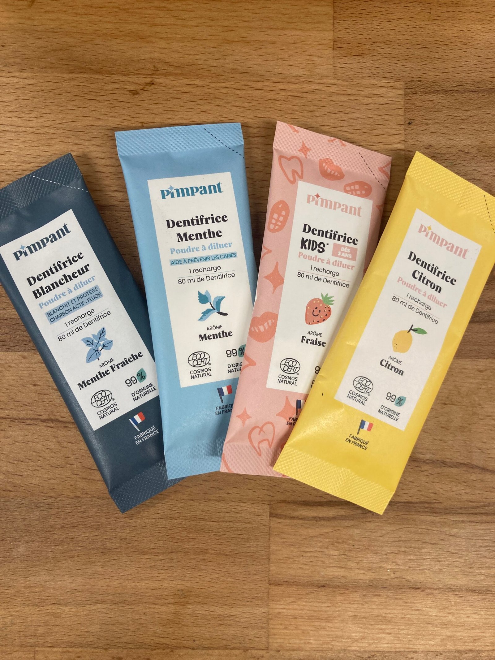 Dentifrice rechargeable
