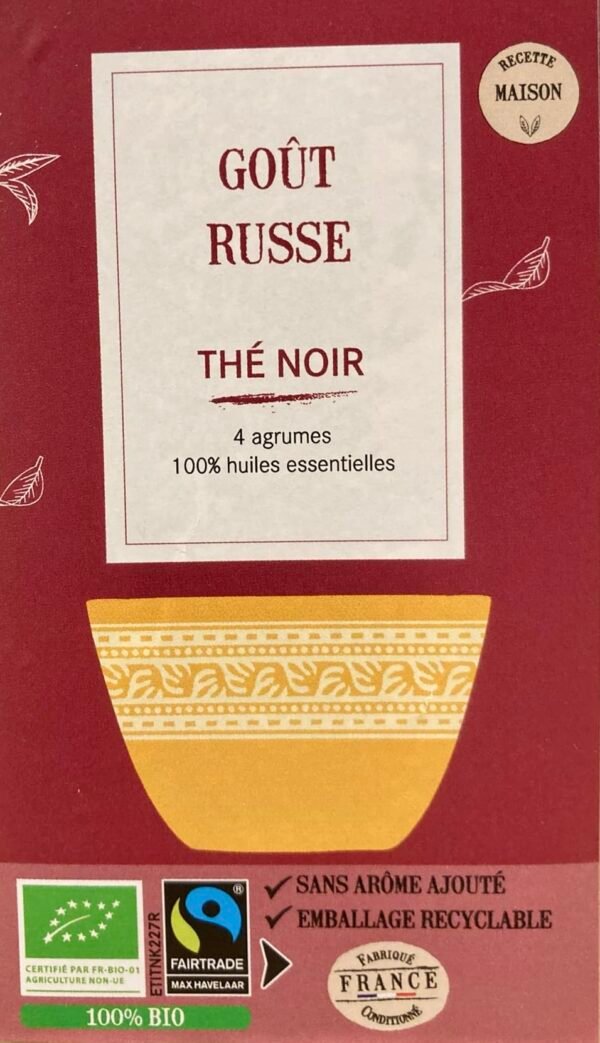 Thé noir Goût russe – Image 2