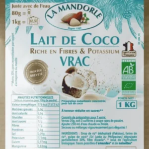 Lait de Coco en poudre