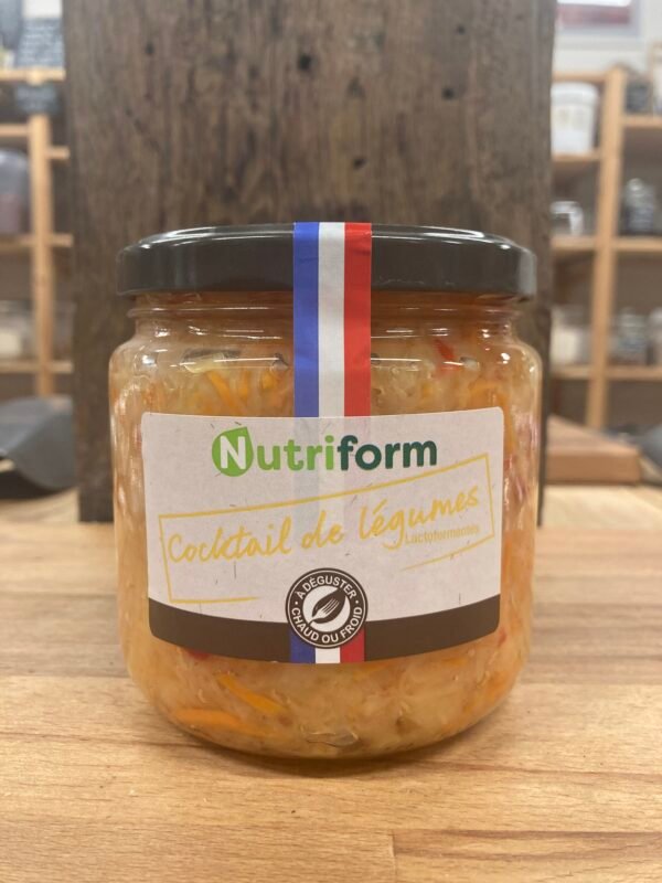 Cocktail de légumes lactofermentés
