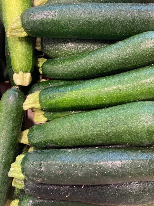 Courgettes vertes