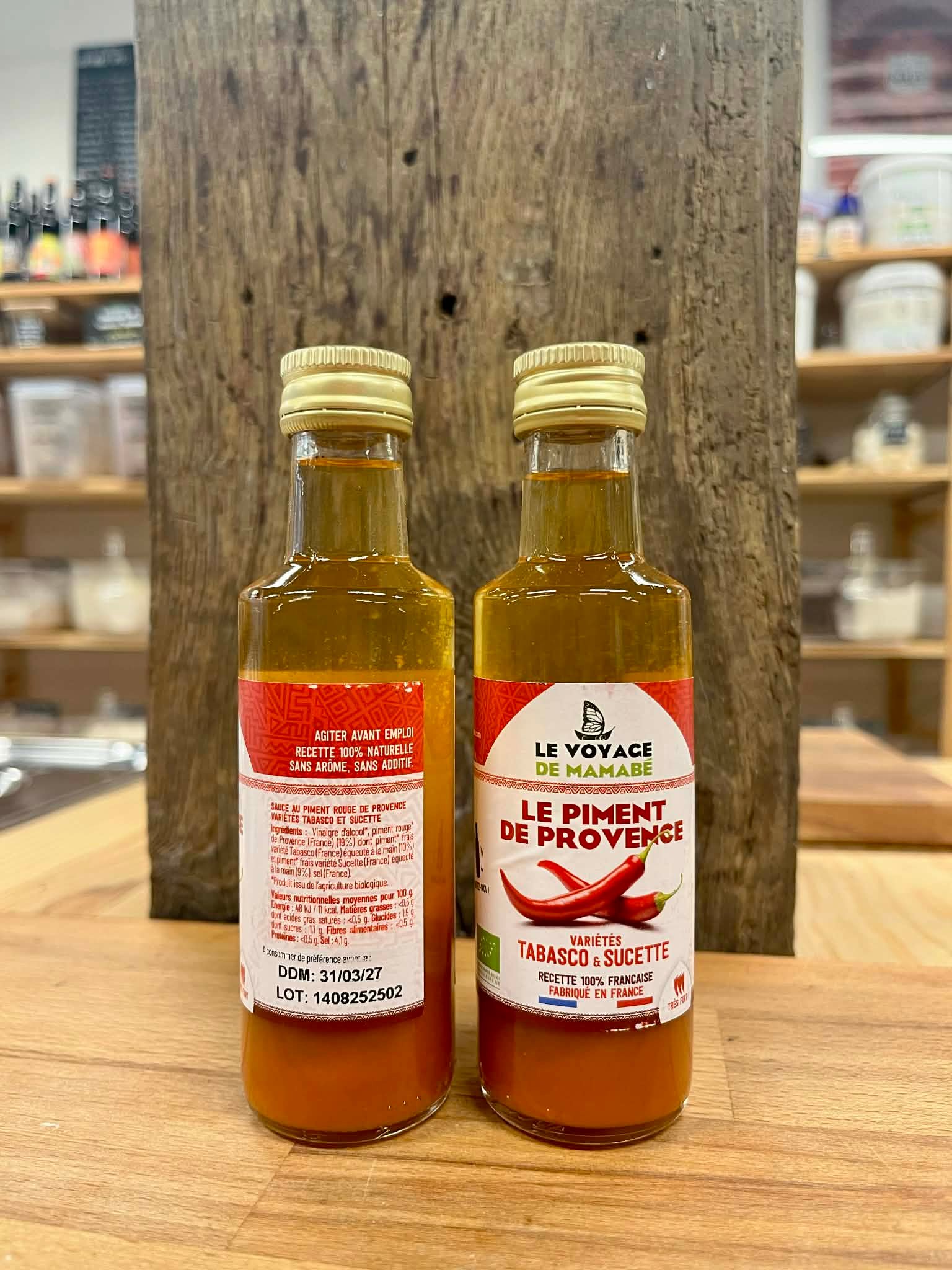 Sauce piment rouge tabasco