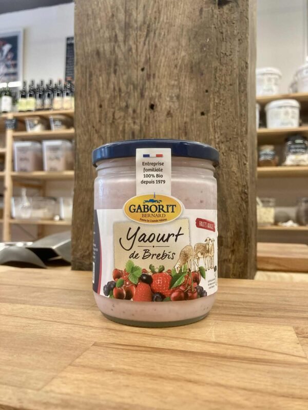 Yaourt de brebis aux fruits rouges