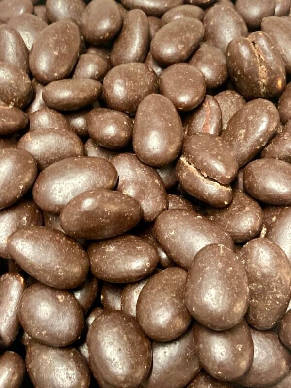 Amandes enrobées chocolat noir