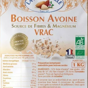 Boisson d'Avoine en poudre
