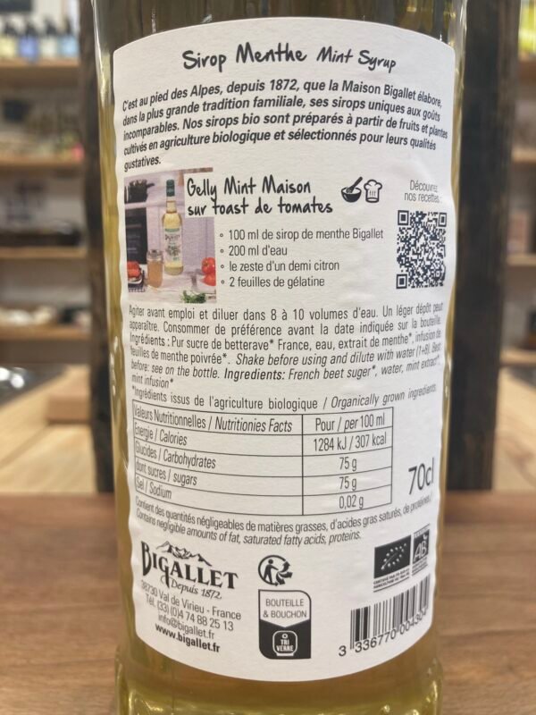 Sirop de menthe – Image 2