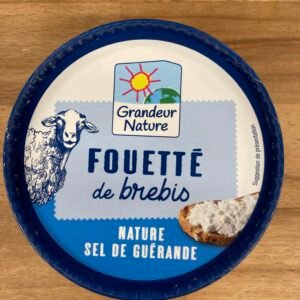 Fromage fouetté au lait de brebis