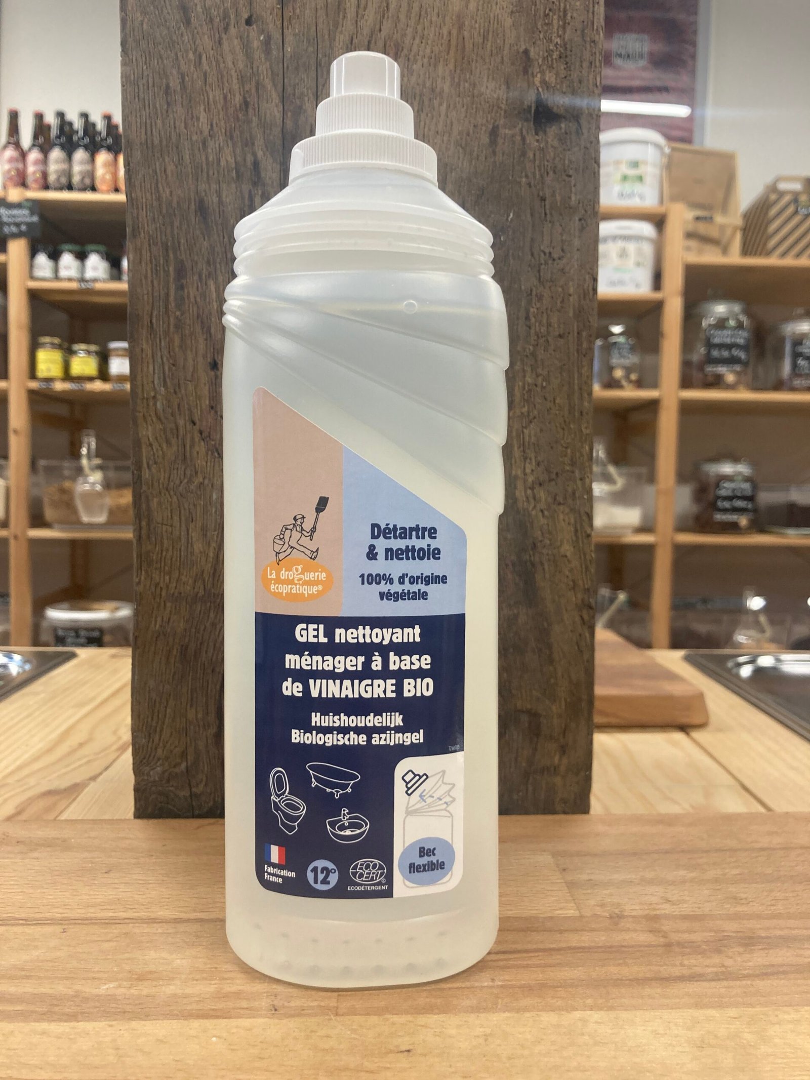 Gel nettoyant au vinaigre