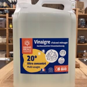 Vinaigre d'alcool blanc 20°