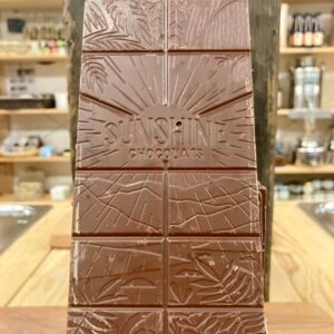 Tablette chocolat au lait 45% noisettes raisins